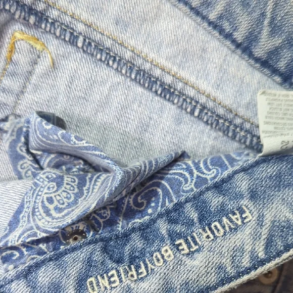 Light Blue Distressed Women’s Jeans 12 - Picture 6 of 11